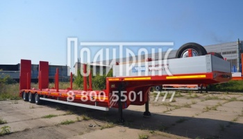 Полуприцеп низкорамный Политранс 94183-010-5D02 – 39,2 т.